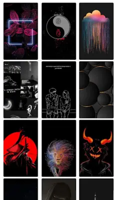 Black Wallpaper HD background android App screenshot 4